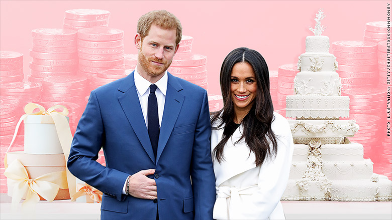 royal wedding cost meghan markle prince harry